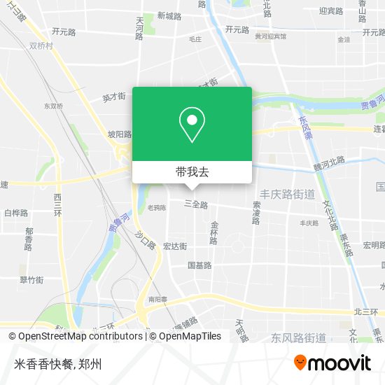 米香香快餐地图