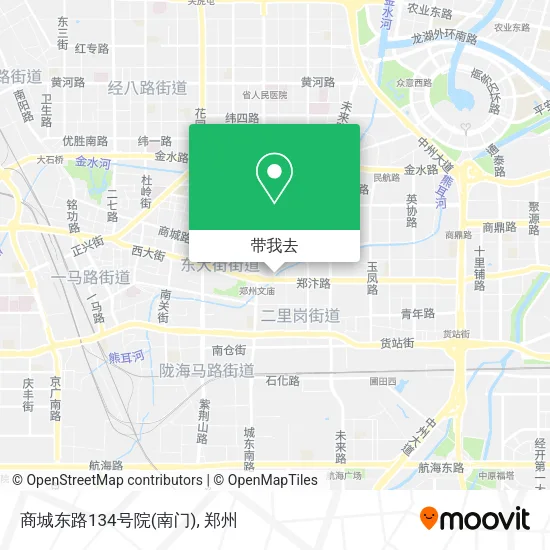 商城东路134号院(南门)地图