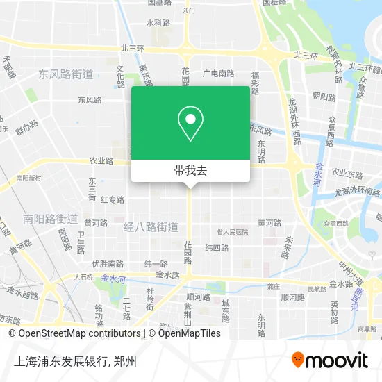 上海浦东发展银行地图