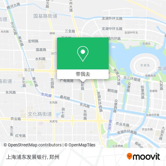 上海浦东发展银行地图