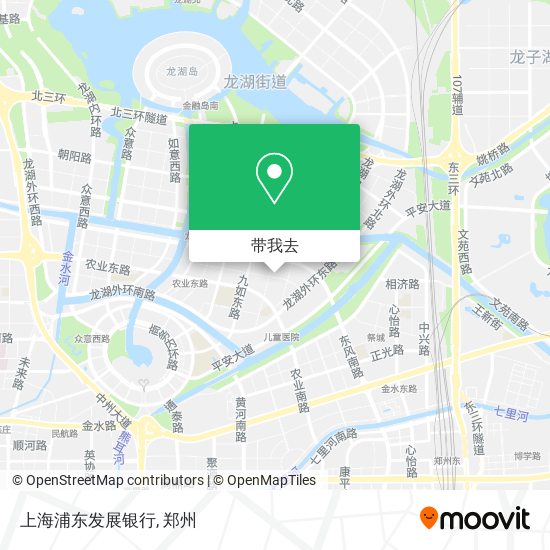 上海浦东发展银行地图