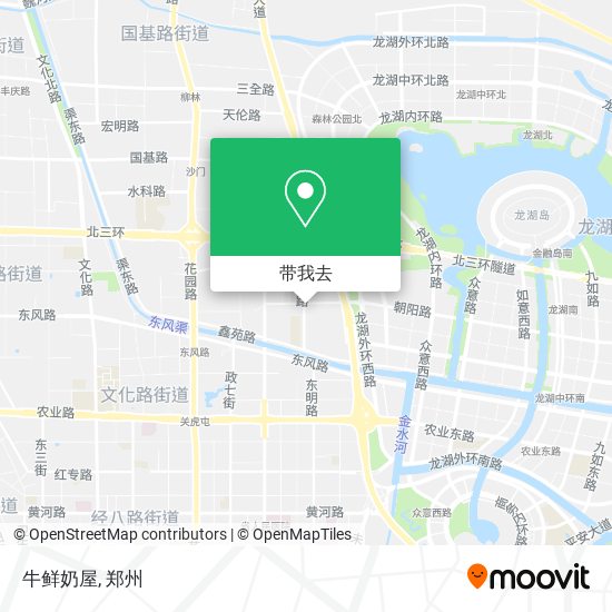 牛鲜奶屋地图