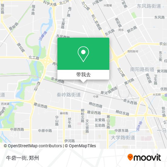 牛砦一街地图