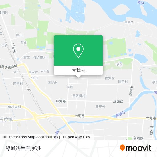 绿城路牛庄地图