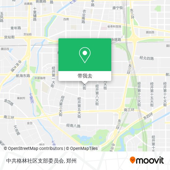 中共格林社区支部委员会地图