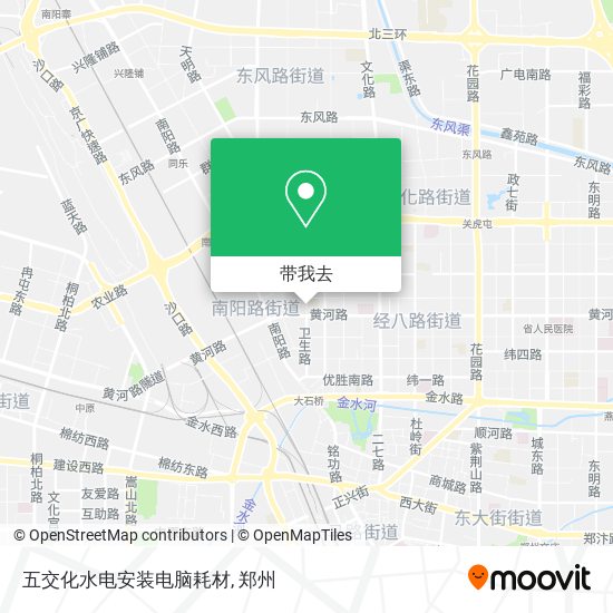 五交化水电安装电脑耗材地图