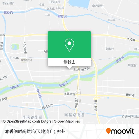 雅香阁时尚烘培(天地湾店)地图