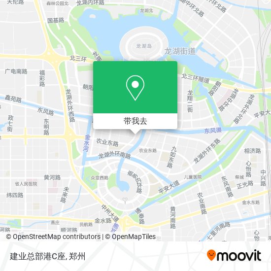 建业总部港C座地图