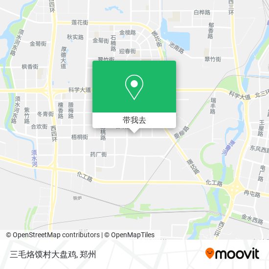 三毛烙馍村大盘鸡地图