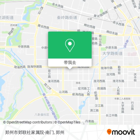 郑州市郊联社家属院-南门地图