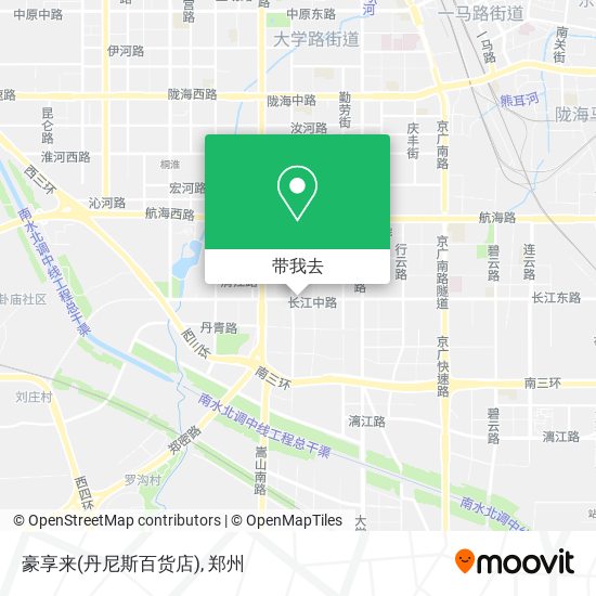 豪享来(丹尼斯百货店)地图