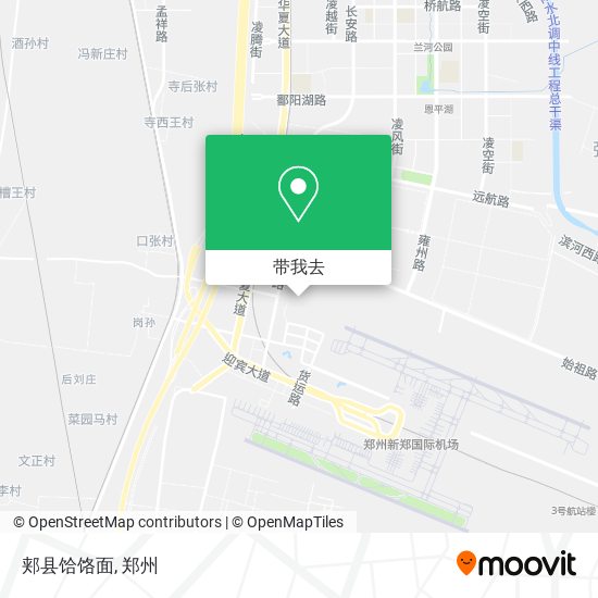 郏县饸饹面地图