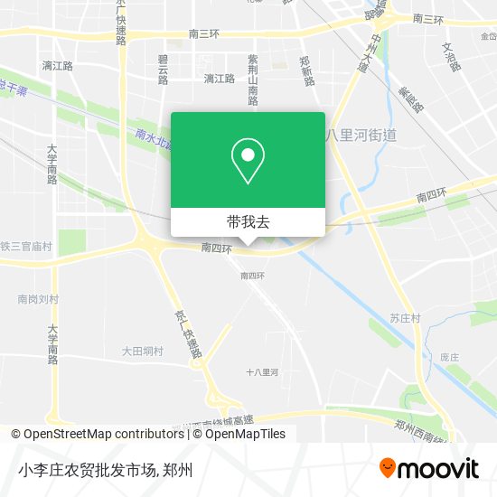 小李庄农贸批发市场地图