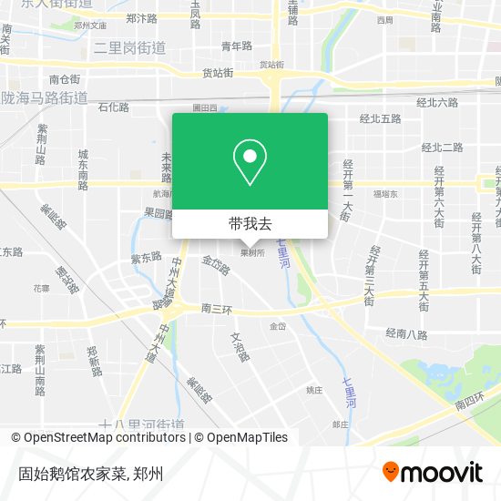 固始鹅馆农家菜地图