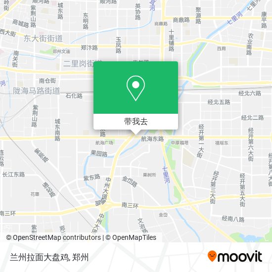 兰州拉面大盘鸡地图