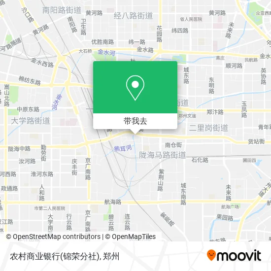 农村商业银行(锦荣分社)地图