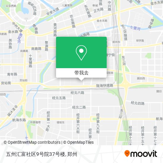 五州汇富社区9号院37号楼地图