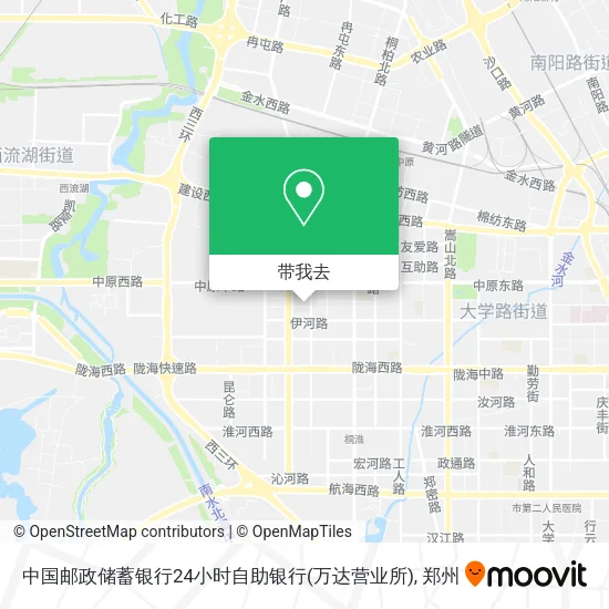 中国邮政储蓄银行24小时自助银行(万达营业所)地图