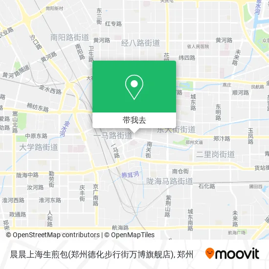 晨晨上海生煎包(郑州德化步行街万博旗舰店)地图