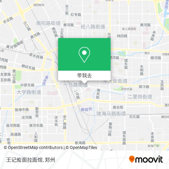 王记烩面拉面馆地图