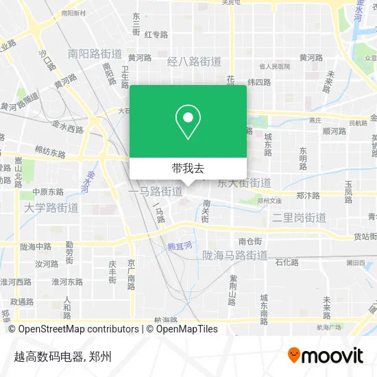 越高数码电器地图