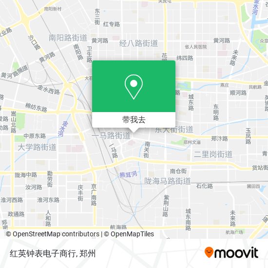 红英钟表电子商行地图