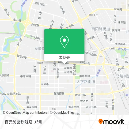 百元烫染旗舰店地图