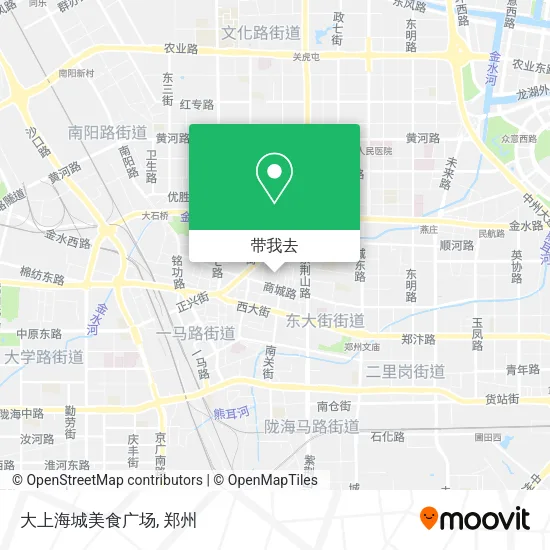 大上海城美食广场地图