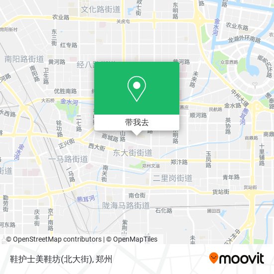 鞋护士美鞋坊(北大街)地图