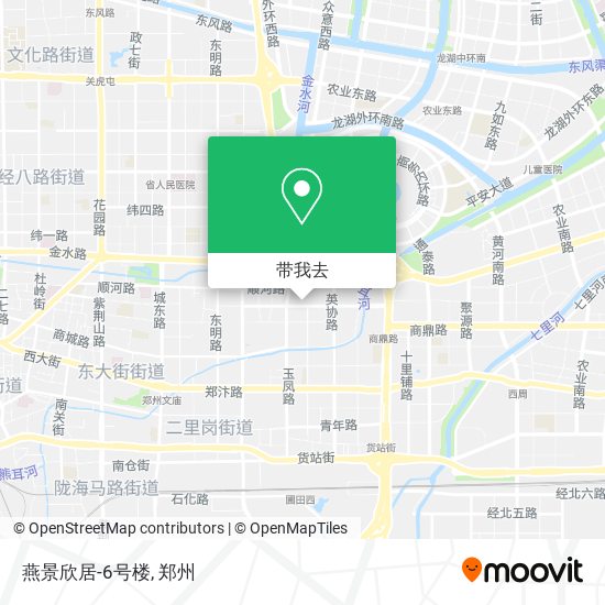 燕景欣居-6号楼地图