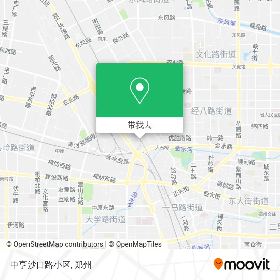 中亨沙口路小区地图