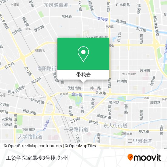 工贸学院家属楼3号楼地图