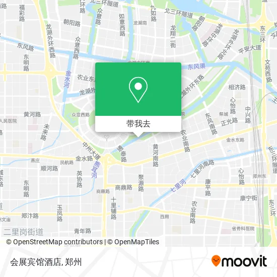 会展宾馆酒店地图