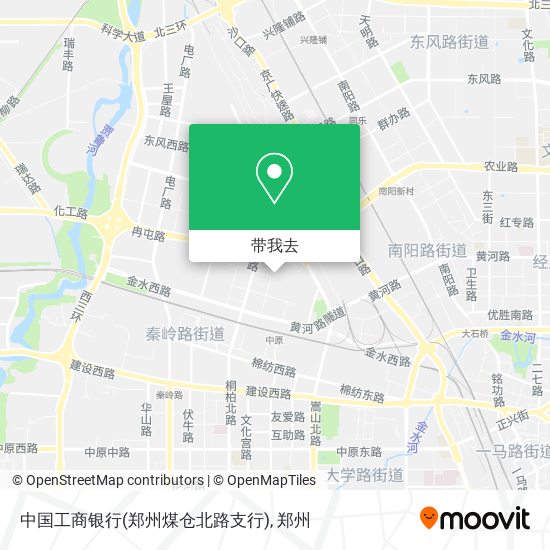 中国工商银行(郑州煤仓北路支行)地图