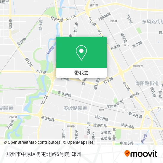 郑州市中原区冉屯北路6号院地图