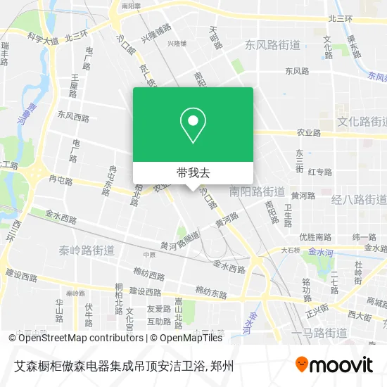 艾森橱柜傲森电器集成吊顶安洁卫浴地图