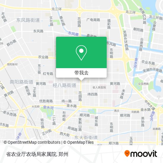 省农业厅农场局家属院地图