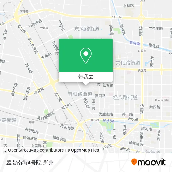孟砦南街4号院地图