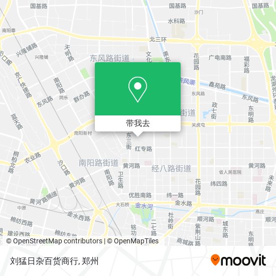 刘猛日杂百货商行地图
