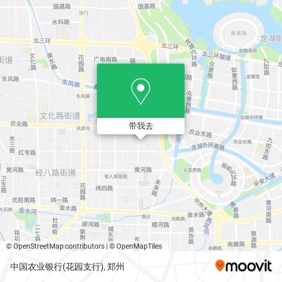 中国农业银行(花园支行)地图