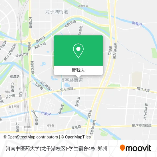 河南中医药大学(龙子湖校区)-学生宿舍4栋地图