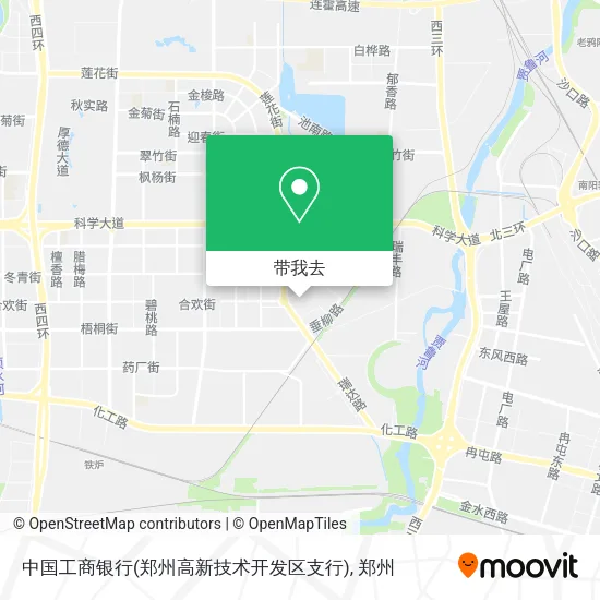 中国工商银行(郑州高新技术开发区支行)地图