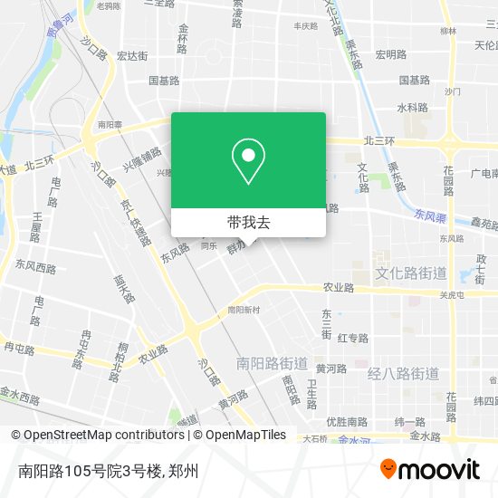 南阳路105号院3号楼地图