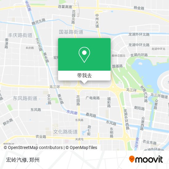 宏岭汽修地图