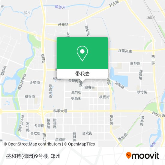 盛和苑(德园)9号楼地图