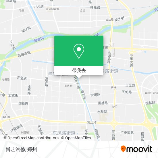 博艺汽修地图
