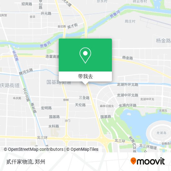 贰仟家物流地图