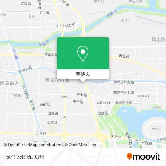 贰仟家物流地图