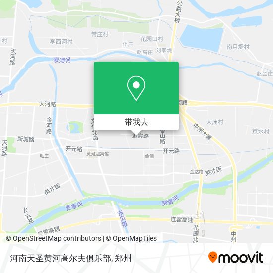 河南天圣黄河高尔夫俱乐部地图