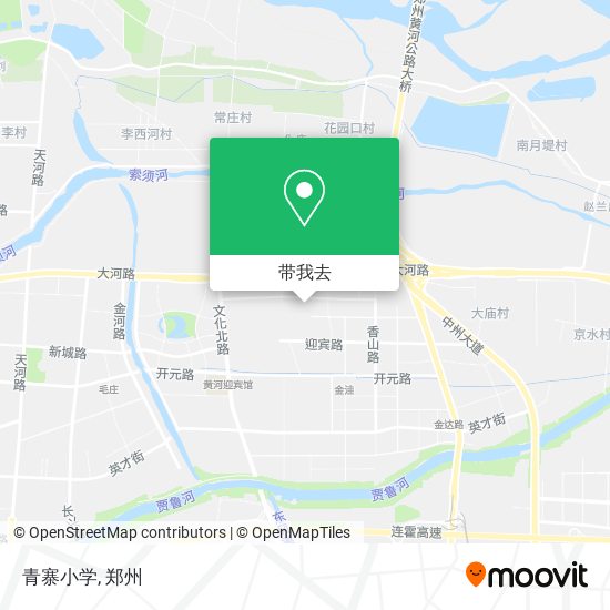 青寨小学地图